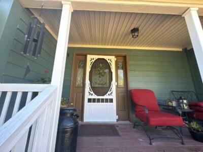 front door exterior painting